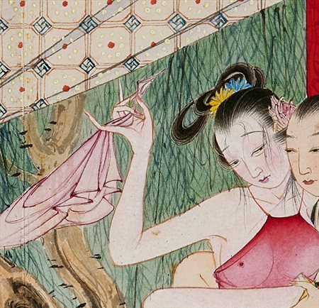 旬邑县-迫于无奈胡也佛画出《金瓶梅秘戏图》，却因此成名，其绘画价值不可估量